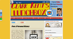 Desktop Screenshot of clarkkentslunchbox.com