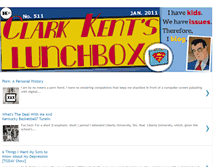 Tablet Screenshot of clarkkentslunchbox.com